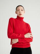 Load image into Gallery viewer, Kate Premier Cashmere Merino Wool Turtleneck Sweater