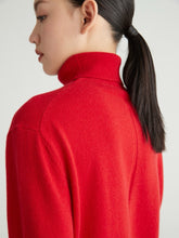 Load image into Gallery viewer, Kate Premier Cashmere Merino Wool Turtleneck Sweater
