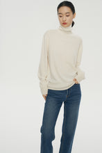 Load image into Gallery viewer, Kate Premier Cashmere Merino Wool Turtleneck Sweater