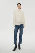 Load image into Gallery viewer, Kate Premier Cashmere Merino Wool Turtleneck Sweater