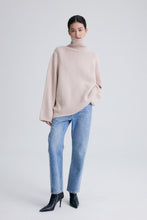 Load image into Gallery viewer, Cambridge Wool-Cashmere Oversized Turtleneck Sweater