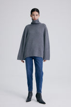 Load image into Gallery viewer, Cambridge Wool-Cashmere Oversized Turtleneck Sweater