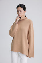 Load image into Gallery viewer, Cambridge Wool-Cashmere Oversized Turtleneck Sweater