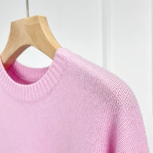 Cargar imagen en el visor de la galería, Isabel Premier Cashmere Merino Wool Round Neck Sweater