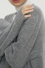 Cargar imagen en el visor de la galería, Sander Premier Merino Wool Oversized Cardigan
