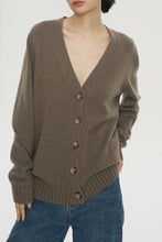 Cargar imagen en el visor de la galería, Sander Premier Merino Wool Oversized Cardigan