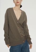 Cargar imagen en el visor de la galería, Sander Premier Merino Wool Oversized Cardigan