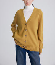 Cargar imagen en el visor de la galería, Sander Premier Merino Wool Oversized Cardigan