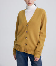 Cargar imagen en el visor de la galería, Sander Premier Merino Wool Oversized Cardigan