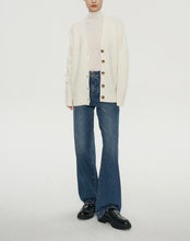 Cargar imagen en el visor de la galería, Sander Premier Merino Wool Oversized Cardigan