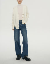 Cargar imagen en el visor de la galería, Sander Premier Merino Wool Oversized Cardigan