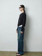 Charger l'image dans la galerie, SISLEY Round Neck Long Sleeve T-Shirt