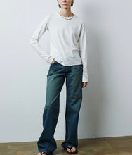 Charger l'image dans la galerie, SISLEY Round Neck Long Sleeve T-Shirt