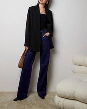 Load image into Gallery viewer, JEAN High-Waisted Wide-Leg Denim Pants