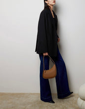 Load image into Gallery viewer, JEAN High-Waisted Wide-Leg Denim Pants