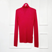 将图片加载到图库查看器,Rose Super Fine Seamless Merino Wool Turtleneck
