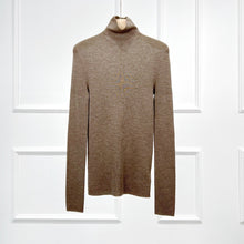 将图片加载到图库查看器,Rose Super Fine Seamless Merino Wool Turtleneck