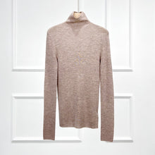 将图片加载到图库查看器,Rose Super Fine Seamless Merino Wool Turtleneck