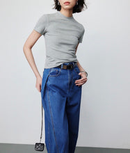 Charger l'image dans la galerie, Jade Tee Small High Round Neck