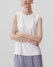 将图片加载到图库查看器,Abby Combed Cotton Sleeveless Vest