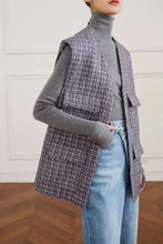 Charger l'image dans la galerie, Crush Custom-Made Tweed Wool Pocket Vest