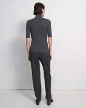 Load image into Gallery viewer, Lydia Merino Wool Turtleneck Short Sleeves Sweater
