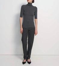 Load image into Gallery viewer, Lydia Merino Wool Turtleneck Short Sleeves Sweater