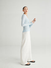 Cargar imagen en el visor de la galería, Cady Acetate Wide Leg Pants (300g)