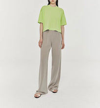 Cargar imagen en el visor de la galería, Cady Acetate Wide Leg Pants (300g)