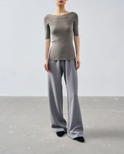 Cargar imagen en el visor de la galería, Cady Acetate Wide Leg Pants (300g)