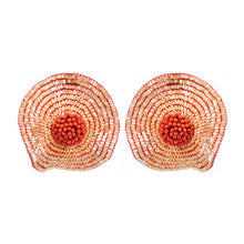 Cargar imagen en el visor de la galería, Patchouli Sunflower Beads Earring & Ring Set