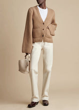 Charger l'image dans la galerie, Scarlet Heavyweight Premier Cashmere Cardigan
