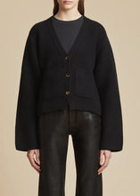 Charger l'image dans la galerie, Scarlet Heavyweight Premier Cashmere Cardigan
