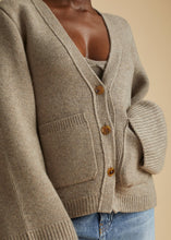 Charger l'image dans la galerie, Scarlet Heavyweight Premier Cashmere Cardigan