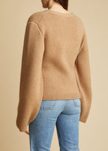 Charger l'image dans la galerie, Scarlet Heavyweight Premier Cashmere Cardigan