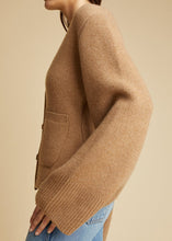 Charger l'image dans la galerie, Scarlet Heavyweight Premier Cashmere Cardigan