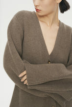 Charger l'image dans la galerie, Scarlet Heavyweight Premier Cashmere Cardigan