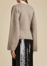 Charger l'image dans la galerie, Scarlet Heavyweight Premier Cashmere Cardigan