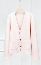 Charger l'image dans la galerie, Scarlet Heavyweight Premier Cashmere Cardigan