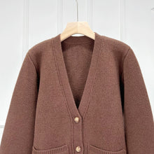 Cargar imagen en el visor de la galería, Scarlet Premium Heavyweight Merino Wool Cardigan