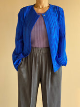 Load image into Gallery viewer, Goffer Indigo Light Blazer