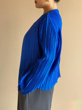 Load image into Gallery viewer, Goffer Indigo Light Blazer