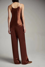 Load image into Gallery viewer, Akina Silk Satin Wide Leg Pants