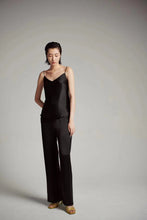 Load image into Gallery viewer, Akina Silk Satin Wide Leg Pants