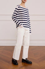 将图片加载到图库查看器,ÀIMAI Sea Soul Breeze Retro Dream Stripes Double Extra Superfine Merino Wool Top