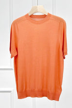 将图片加载到图库查看器,Maya Seamless Wool Knit Short Sleeve