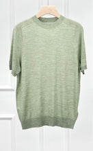 将图片加载到图库查看器,Maya Seamless Wool Knit Short Sleeve