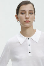 将图片加载到图库查看器,AIMIA Vintage Merino Knitting Polo