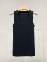 将图片加载到图库查看器,Merina Treasure Superfine Merino U-Neck Tank