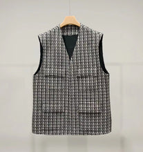 Charger l'image dans la galerie, Crush Custom-Made Tweed Wool Pocket Vest